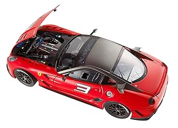 1/18 マテル エリート フェラーリ 599XX Amazon | 【MATTEL/マテル】1/18 フェラーリ 599XX レッド